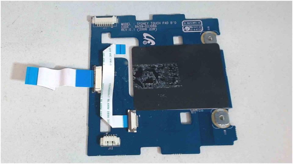 Touchpad Switch Buttons Board Samsung X65 NP-X65