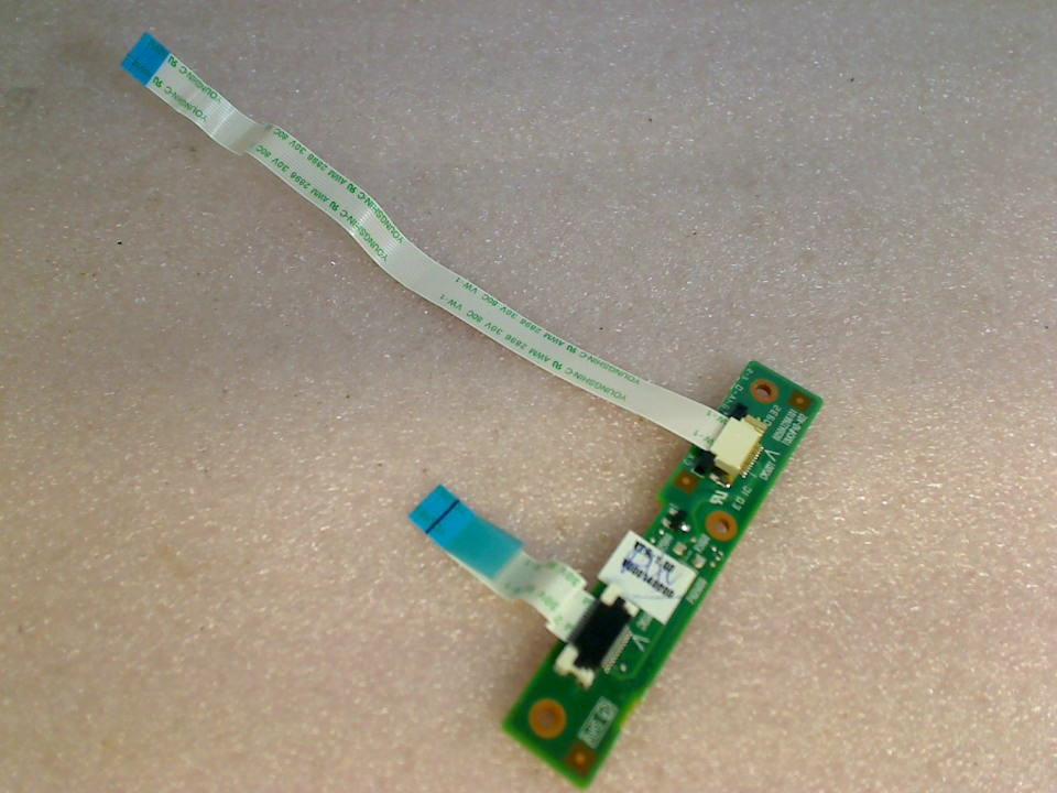 Touchpad Switch Buttons Board Toshiba Satellite L350D-20D