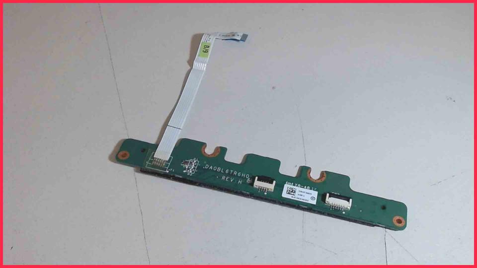 Touchpad Switch Buttons Board Unten Toshiba Satellite L750D-1DJ