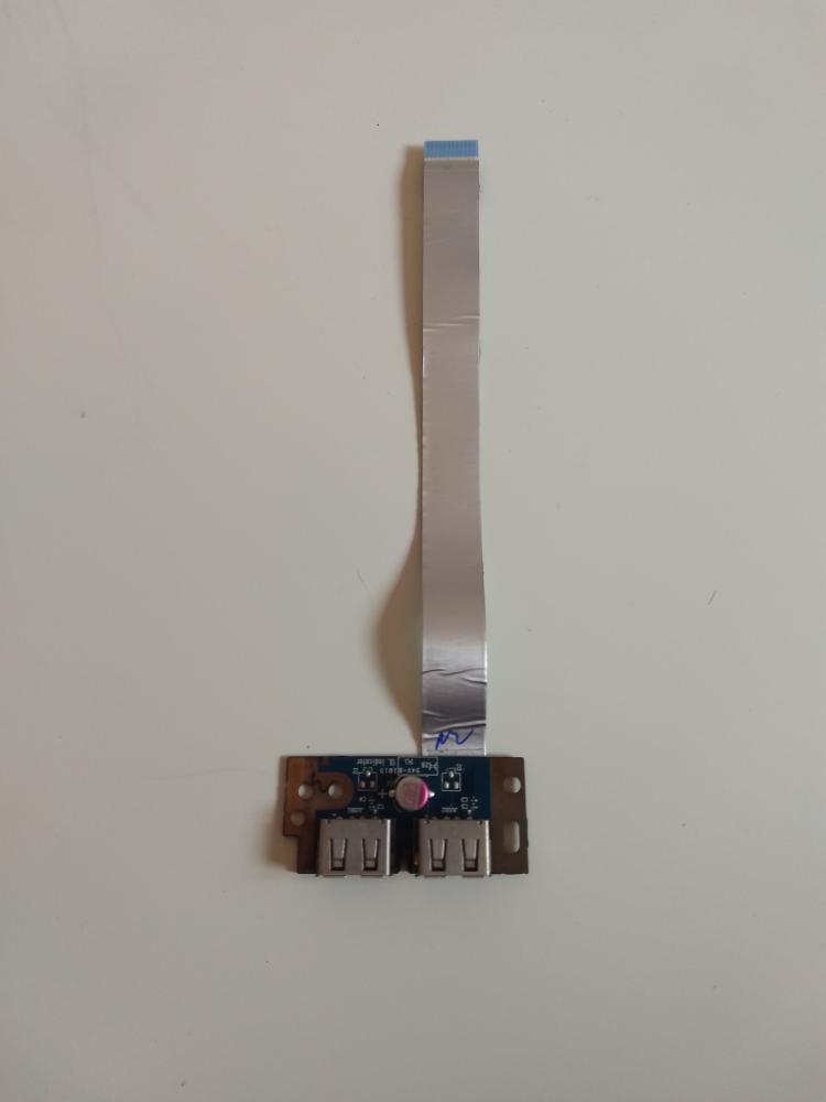 USB 2-Fach Port socket Board Toshiba Satellite L550-20W