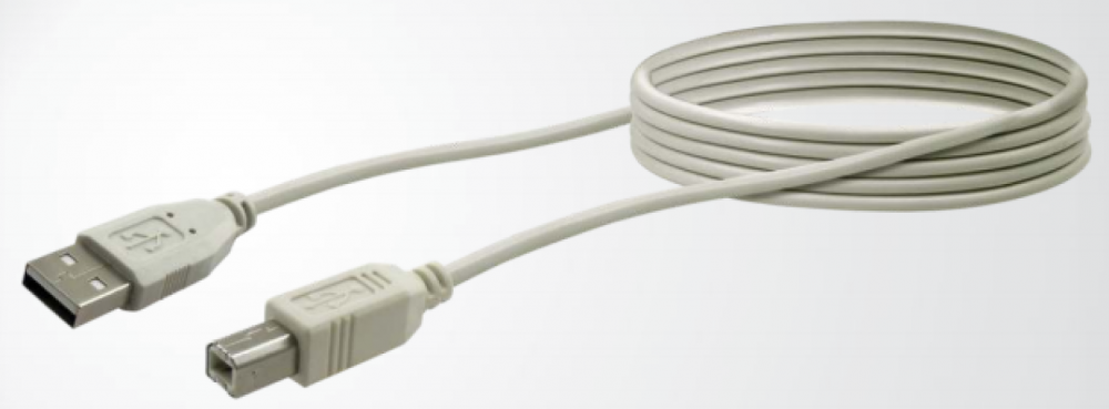 USB connection cable type A/B 1.5m CK1551 031 Schwaiger New OVP