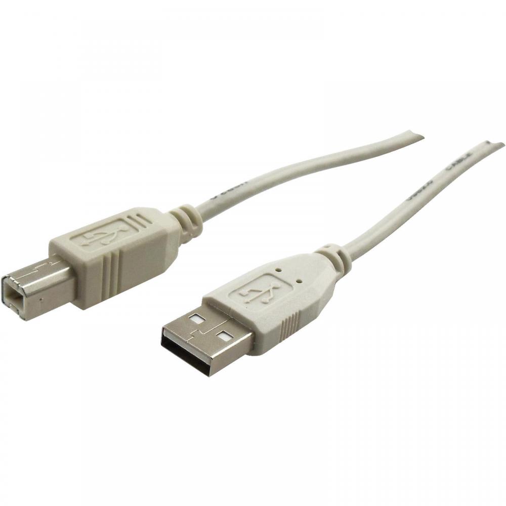 USB connection cable type A/B 2.0 (3m) CK1563 531 Schwaiger New OVP