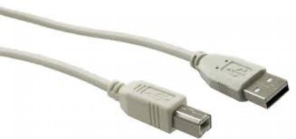 USB connection cable type A/B 3m CK1563 Schwaiger New OVP