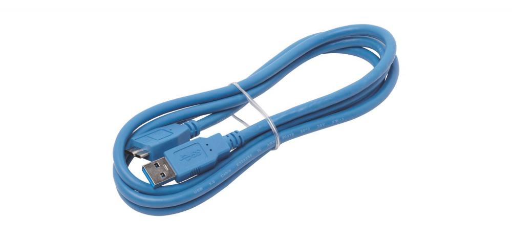 USB connection cable type A/B Micro 3.0 (1,5m) 307515 OBI New OVP