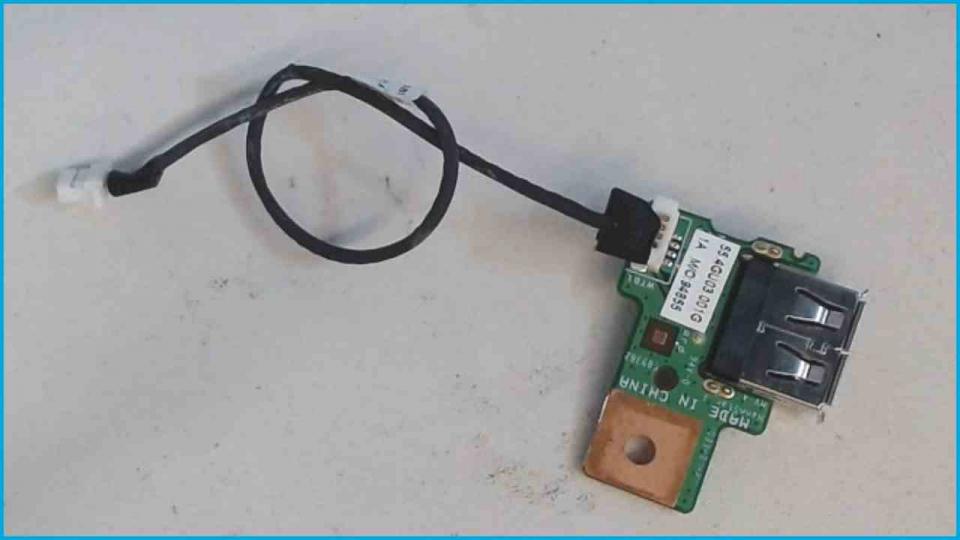 USB Board Electronics Akoya MD98390 P6624 -2
