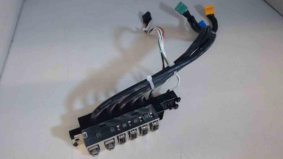 USB Board Platine Audio Sound Power Switch IO Panel HP Compaq 6200 Pro Small