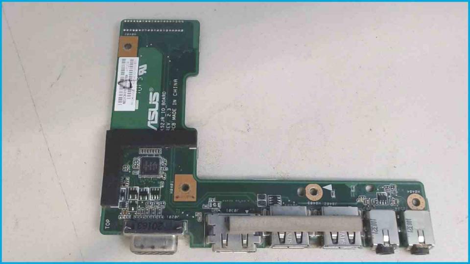 USB Board Electronics Audio VGA IO Asus A52D K52DR