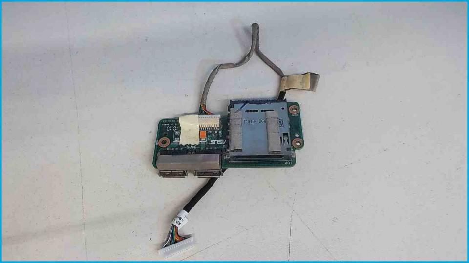 USB Board Electronics Card Reader Asus X70A
