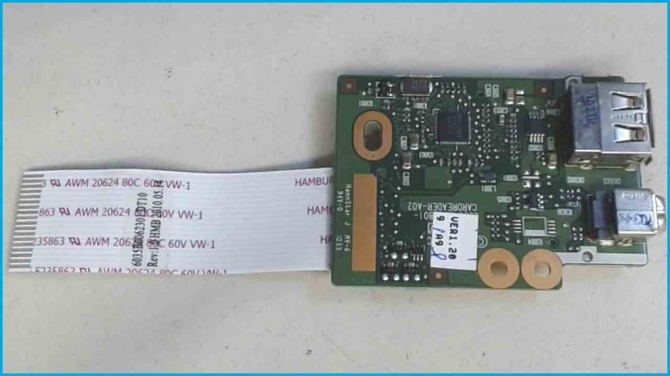 USB Board Electronics Card Reader HP ProBook 6555b