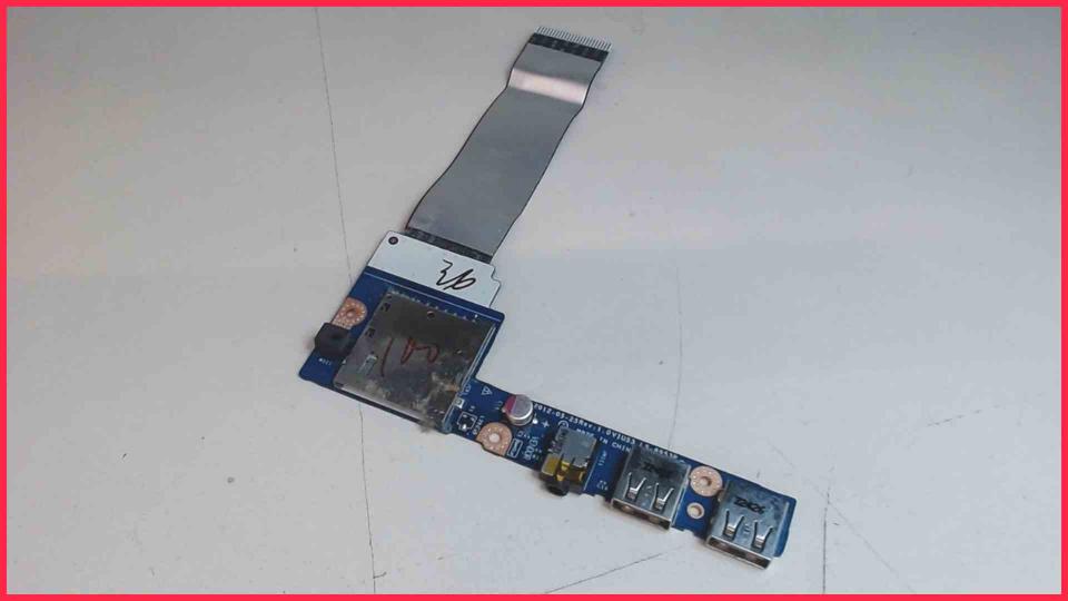 USB Board Electronics Cardreader Audio LS-8953P Lenovo IdeaPad S400