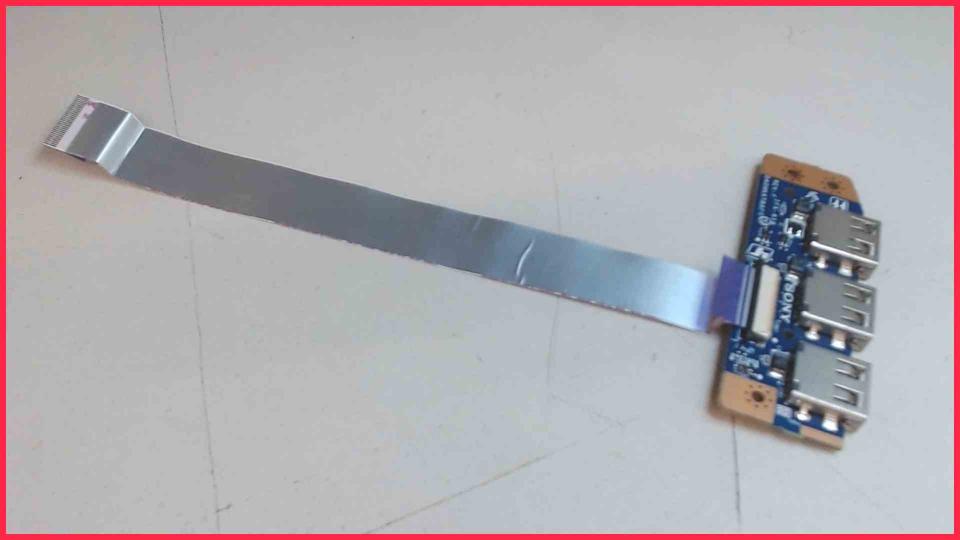 USB Board Electronics DA0HK6TB6F0 Vaio SVE151E11M SVE1512T1ESI