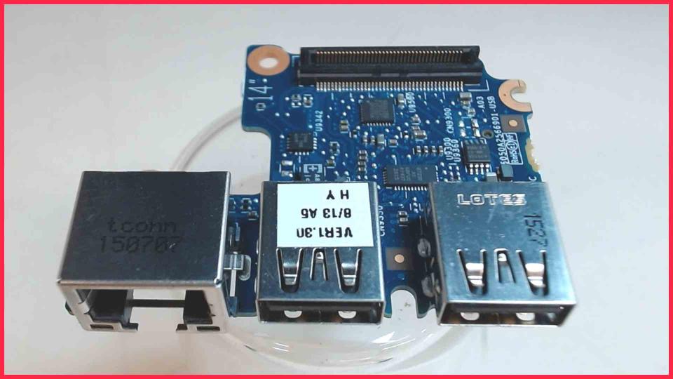 USB Board Electronics Lan Cardreader HP ProBook 640 G1