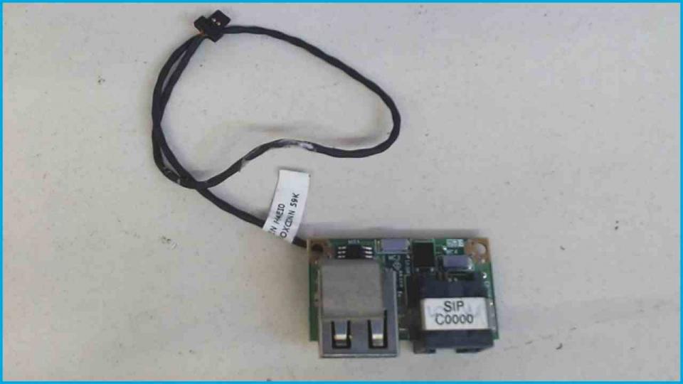 USB Board Electronics Modem Buchse AMILO M1451G