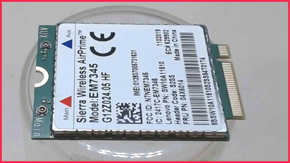 WWAN WiFi Card Board Module 04X6014 Lenovo ThinkPad T450s