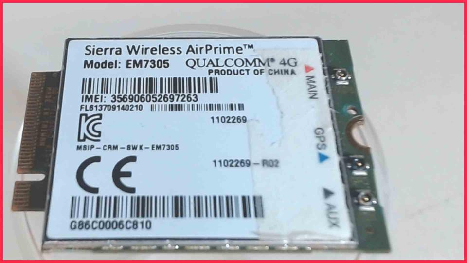 WWAN WiFi Card Board Module EM7305 Toshiba Tecra A50-C