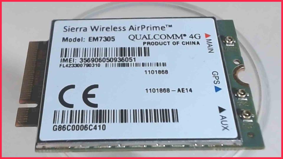WWAN WiFi Card Board Module GPS EM7305 Toshiba Tecra Z50-A-164