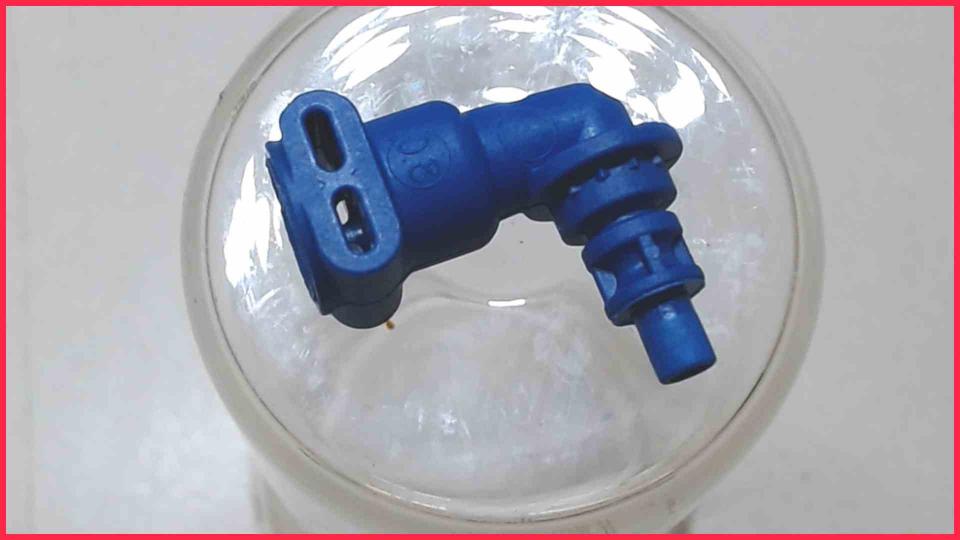 Water Hose Connection Coupling L-Stück Blau Globe Coffee B CR 1068