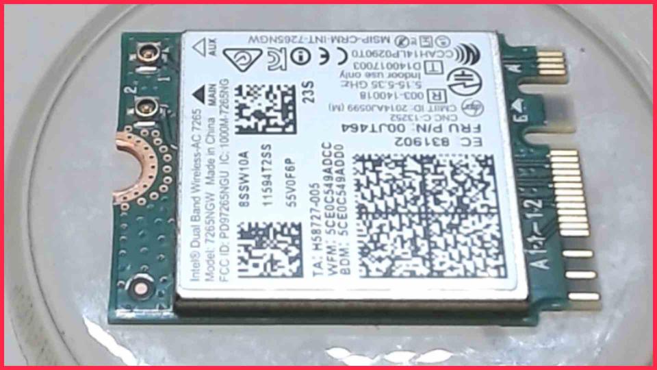 Wlan W-Lan WiFi Card Board Module 00JT464 Lenovo ThinkPad T450s