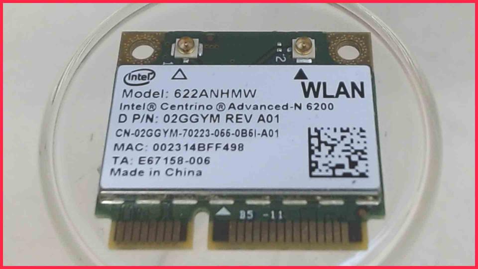 Wlan W-Lan WiFi Card Board Module 02GGYM Dell Latitude E5410