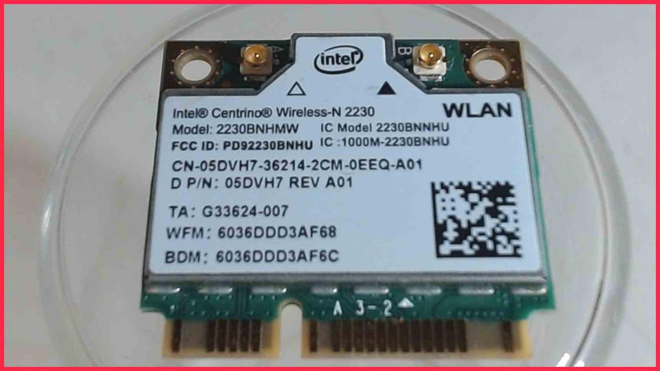Wlan W-Lan WiFi Card Board Module 0DVH7 Dell Inspirion 17R-5721 P17E