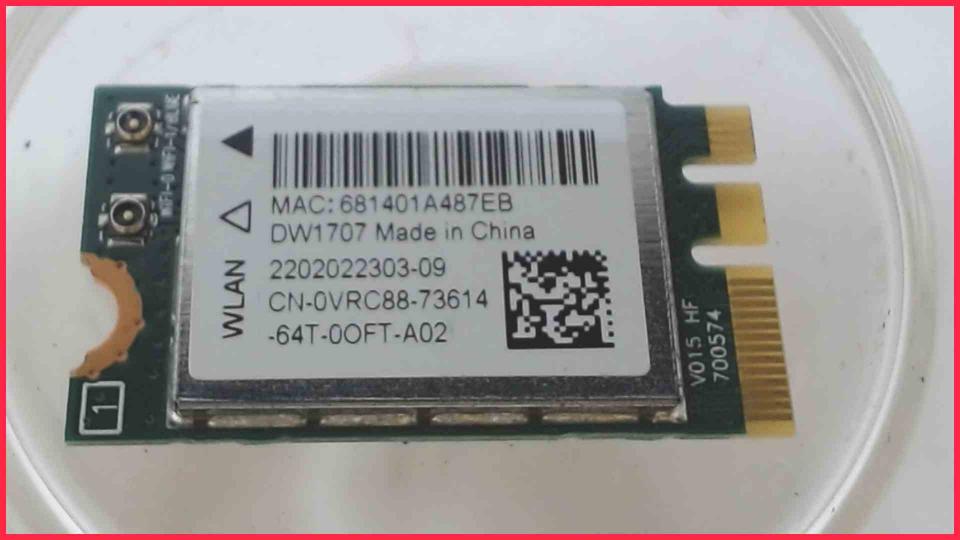 Wlan W-Lan WiFi Card Board Module 0VRC88 Dell Vostro 3650