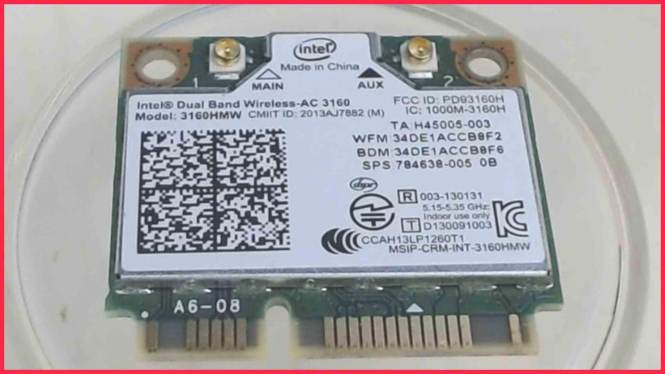 Wlan W-Lan WiFi Card Board Module 3160HMW HP ProBook 450 G2