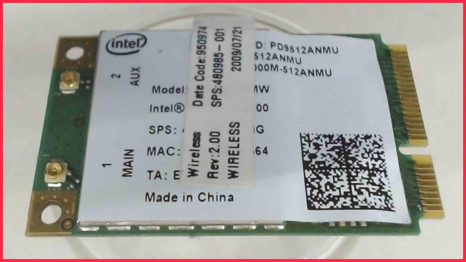 Wlan W-Lan WiFi Card Board Module 480985-001 HP ProBook 4710s