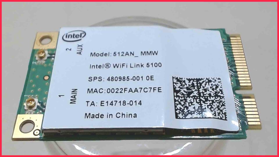 Wlan W-Lan WiFi Card Board Module 512AN-MMW NP-X460-AS03DE