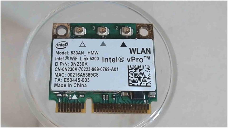 Wlan W-Lan WiFi Card Board Module 533AN_HMW Dell Latitude E6400