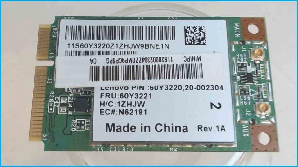 Wlan W-Lan WiFi Card Board Module 60Y3221 Lenovo G550 2958 -2