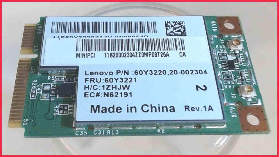 Wlan W-Lan WiFi Card Board Module 60Y3221 Lenovo G550 2958 -5