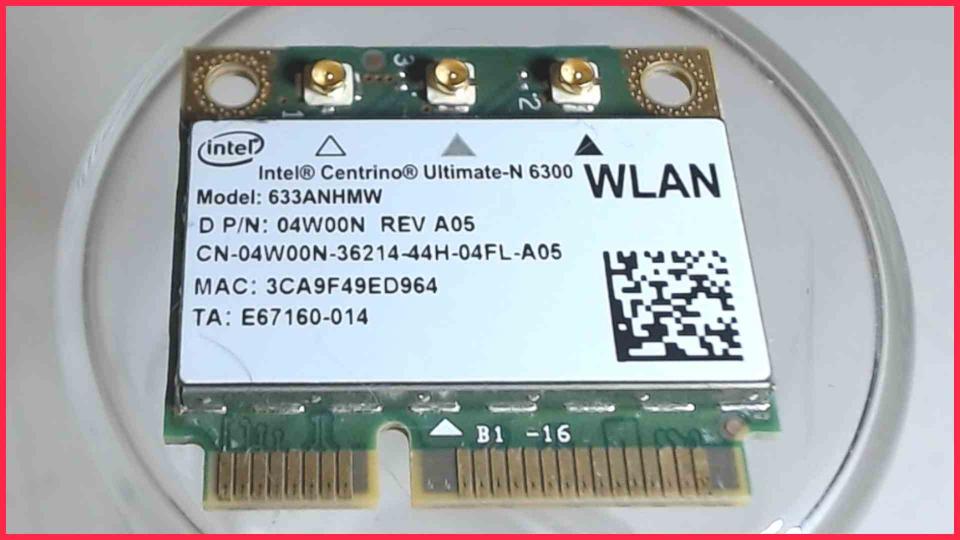 Wlan W-Lan WiFi Card Board Module 633ANHMW Dell Latitude E6540 i7