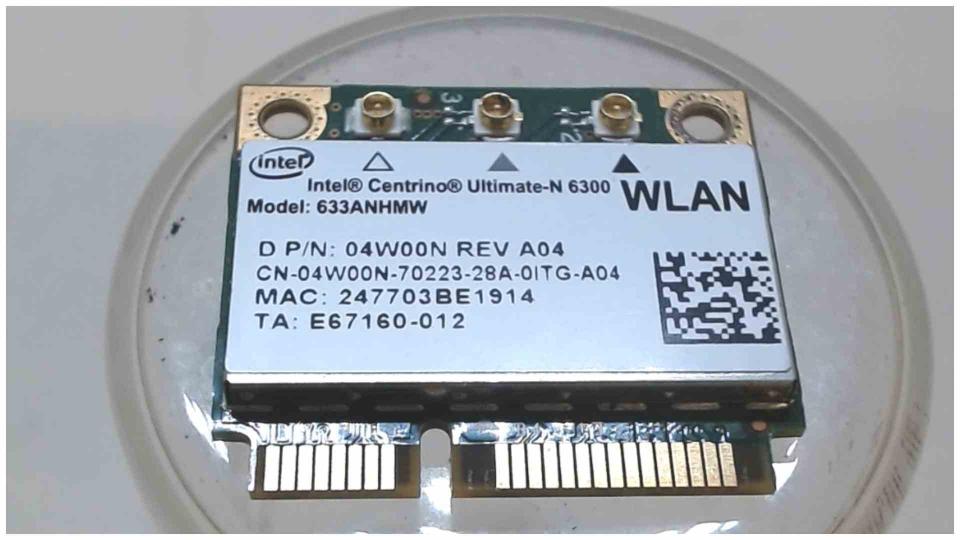Wlan W-Lan WiFi Card Board Module 633ANHMW Fujitsu Lifebook N532
