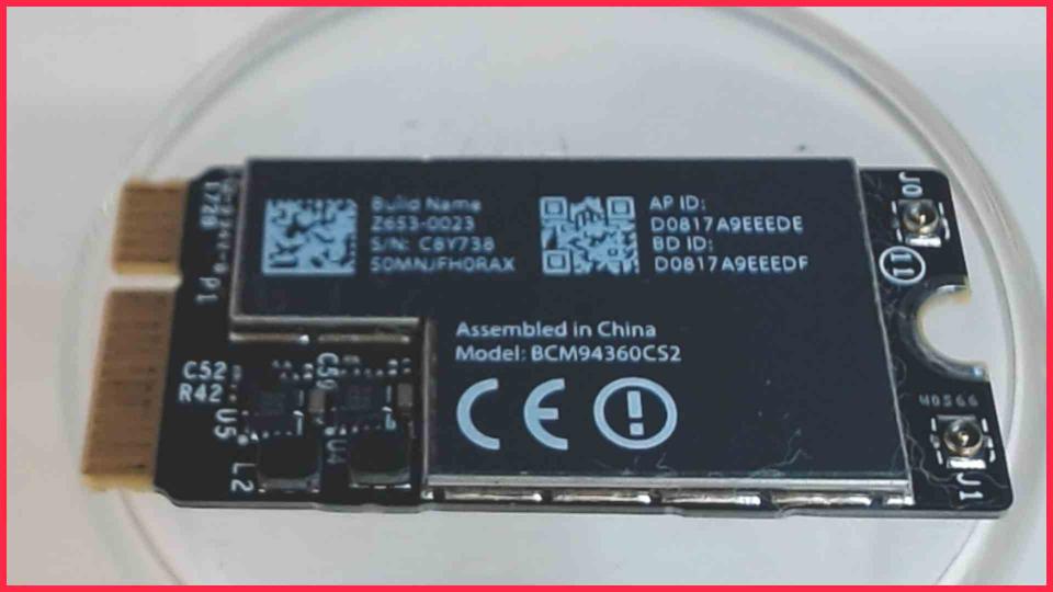 Wlan W-Lan WiFi Card Board Module BCM94369CS2 Apple MacBook Air A1466