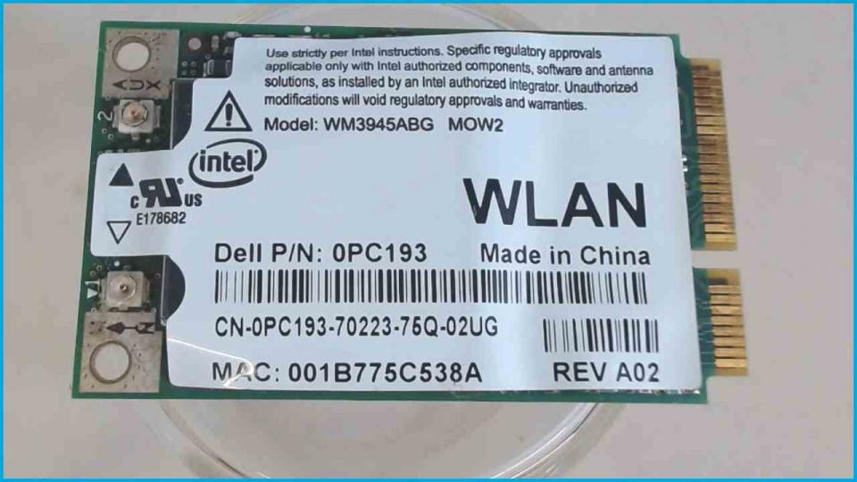 Wlan W-Lan WiFi Card Board Module CN-0PC193 XPS M2010 PP03X -2