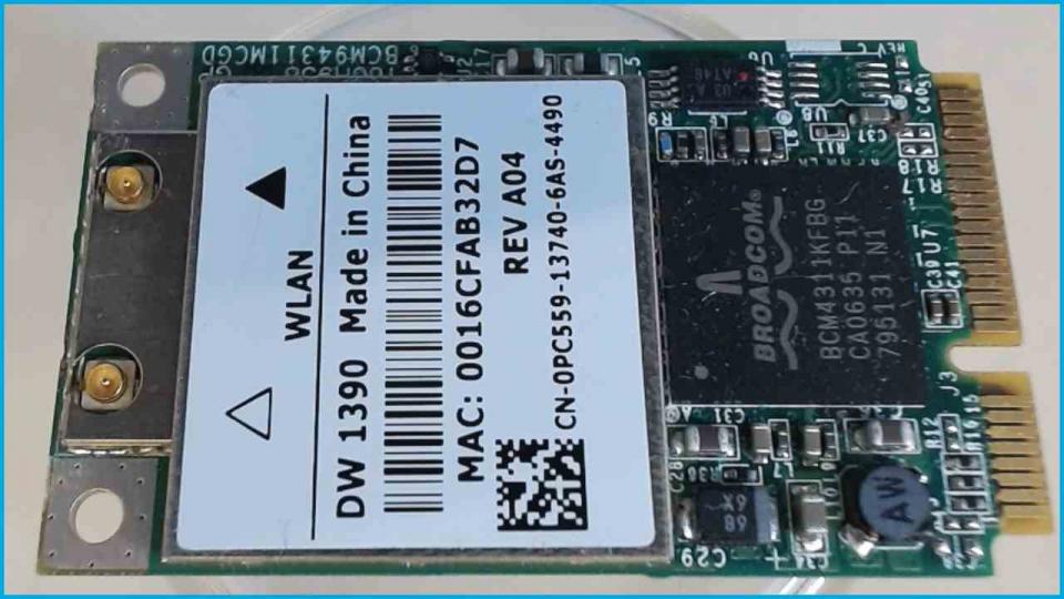 Wlan W-Lan WiFi Card Board Module DW 1390 Latitude D820 -4