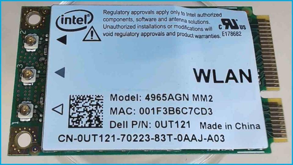 Wlan W-Lan WiFi Card Board Module Dell Latitude D830 (4)