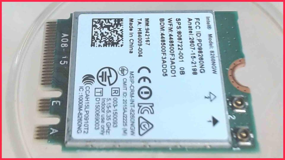 Wlan W-Lan WiFi Card Board Module  Fujitsu Lifebook i7 E736 E746 E756