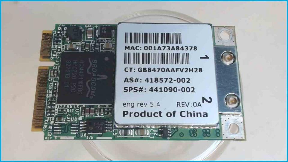 Wlan W-Lan WiFi Card Board Module HP Compaq 6910P -3