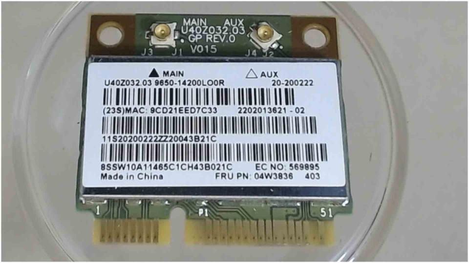 Wlan W-Lan WiFi Card Board Module Lenovo G710 20252 i3