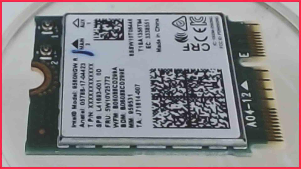 Wlan W-Lan WiFi Card Board Module Lenovo Ideapad 3 15ITL05