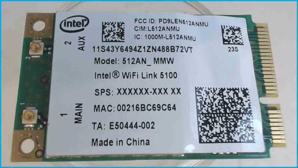 Wlan W-Lan WiFi Card Board Module Lenovo N500 4233-2