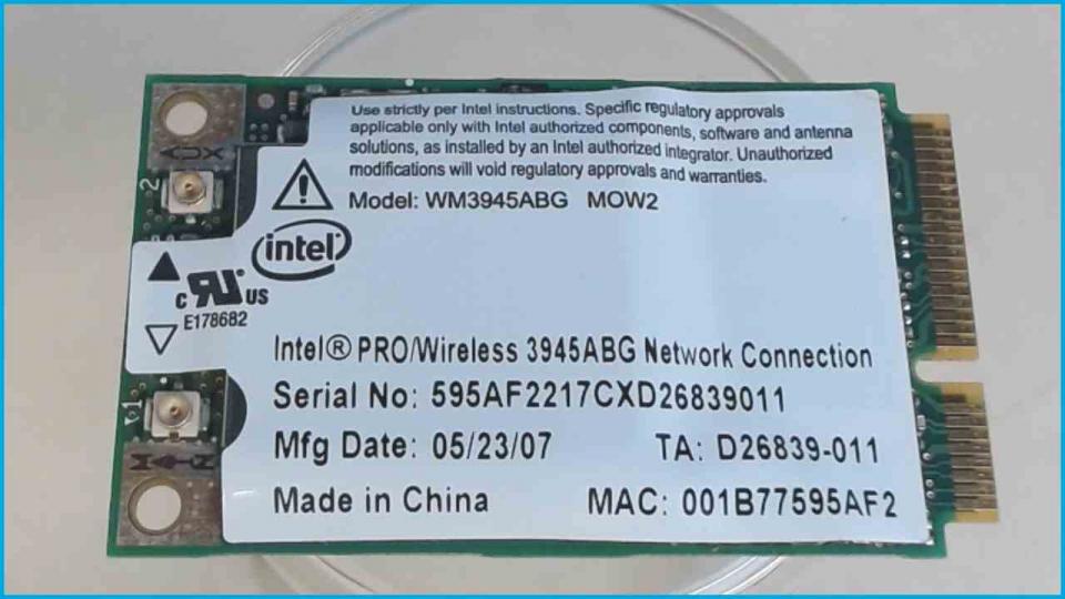 Wlan W-Lan WiFi Card Board Module LifeBook S7110 WL2
