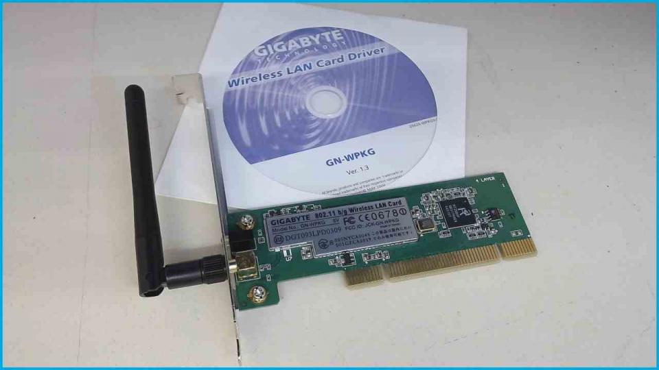 Wlan W-Lan WiFi Card Board Module PCI Gigabyte GN-WPKG 5V