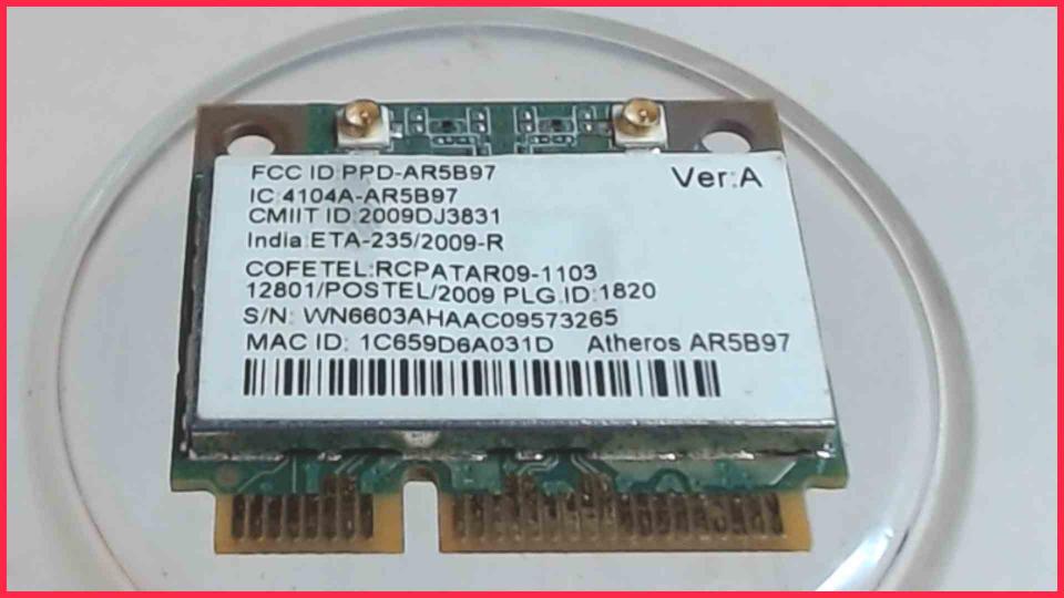 Wlan W-Lan WiFi Card Board Module PPD-AR5B97 EasyNote PEW96 TK-81