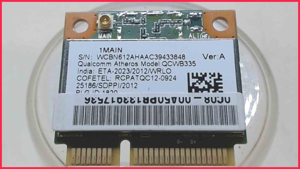 Wlan W-Lan WiFi Card Board Module QCWB335 Acer Aspire E1-731