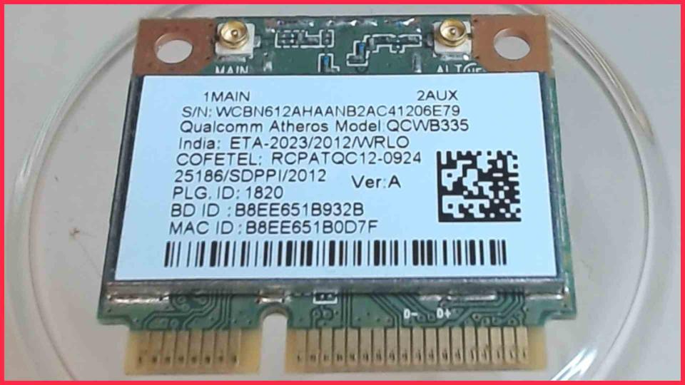 Wlan W-Lan WiFi Card Board Module QCWB335 Aspire E1-510 Z5WE3