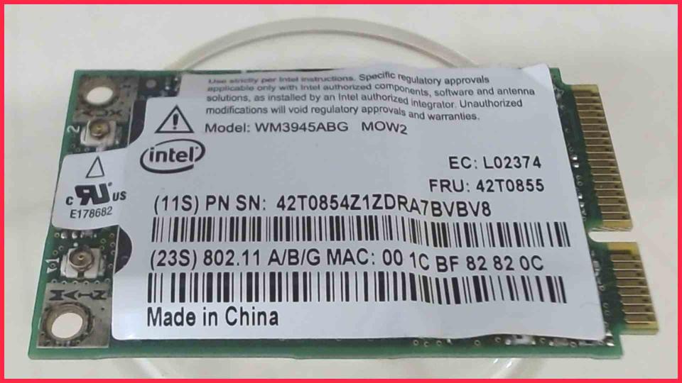 Wlan W-Lan WiFi Card Board Module WM3945ABG Lenovo 3000 N200 (1)