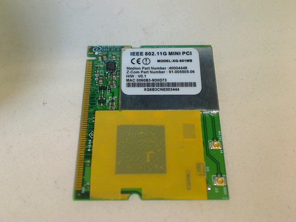 Wlan W-Lan WiFi Card Board Module XG-601MB microstar MD41112 FID2140