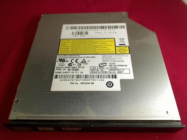 DVD Burner AD-5540A with Bezel & Fixing Dell Inspiron 9400